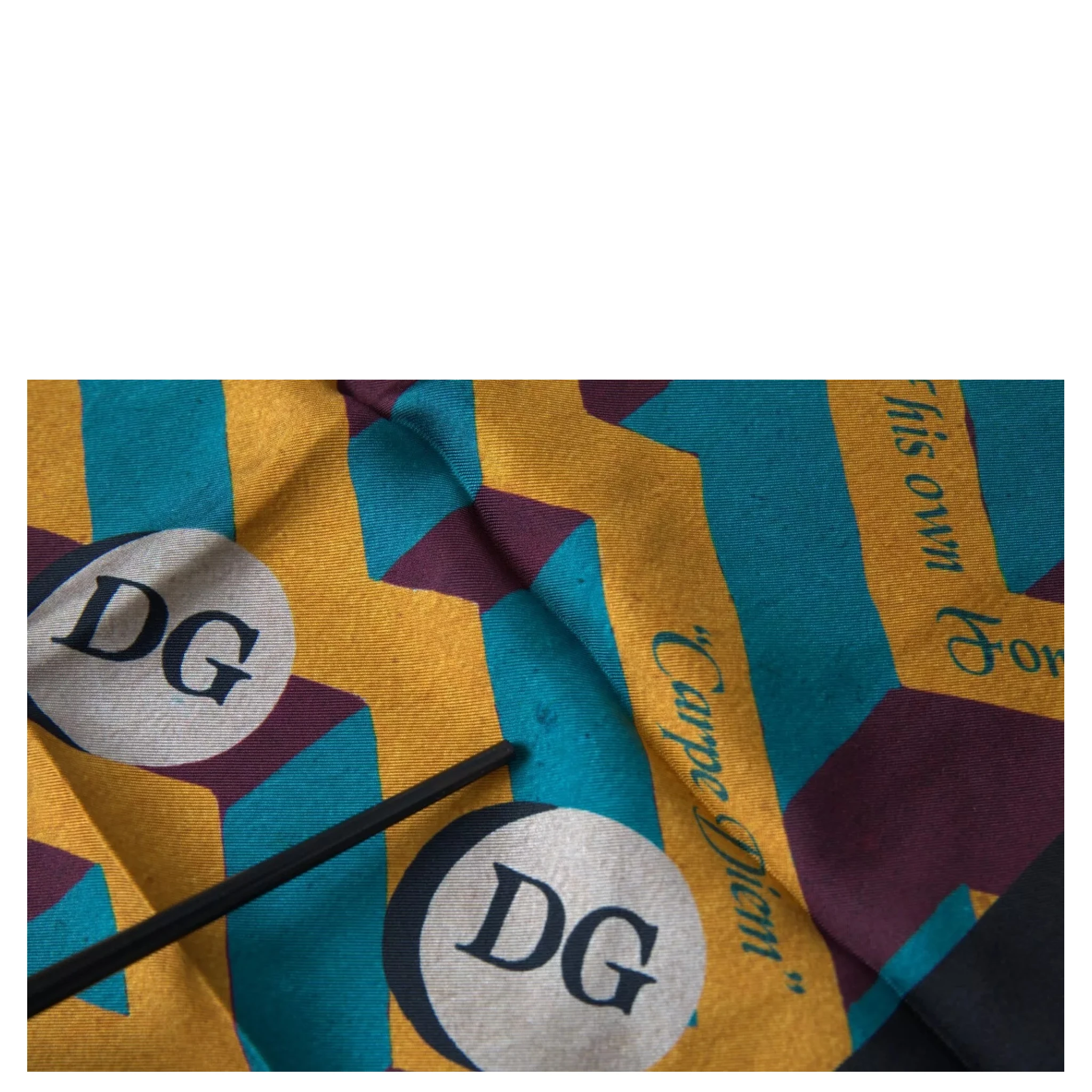 Multicolor Printed Square Handkerchief Scarf