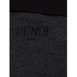 Black Cotton Polo Shirt