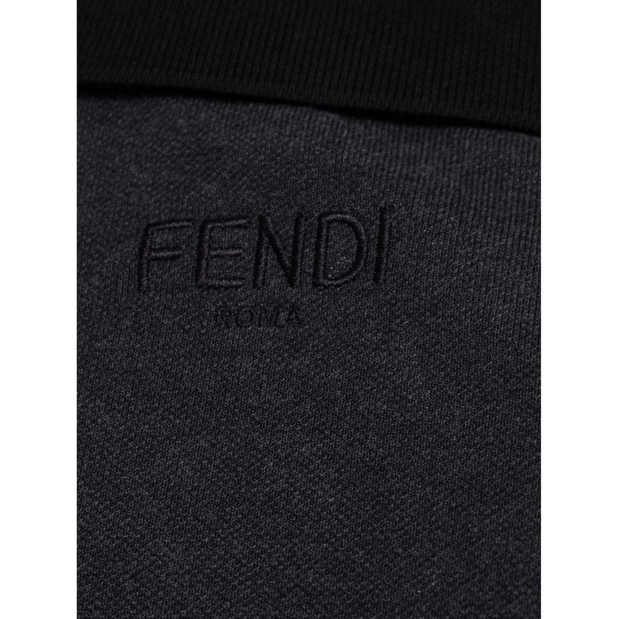 Black Cotton Polo Shirt