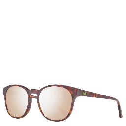 نظارات شمسية بلاستيكية بنية اللون