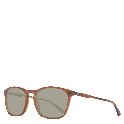 نظارات شمسية بلاستيكية بنية اللون