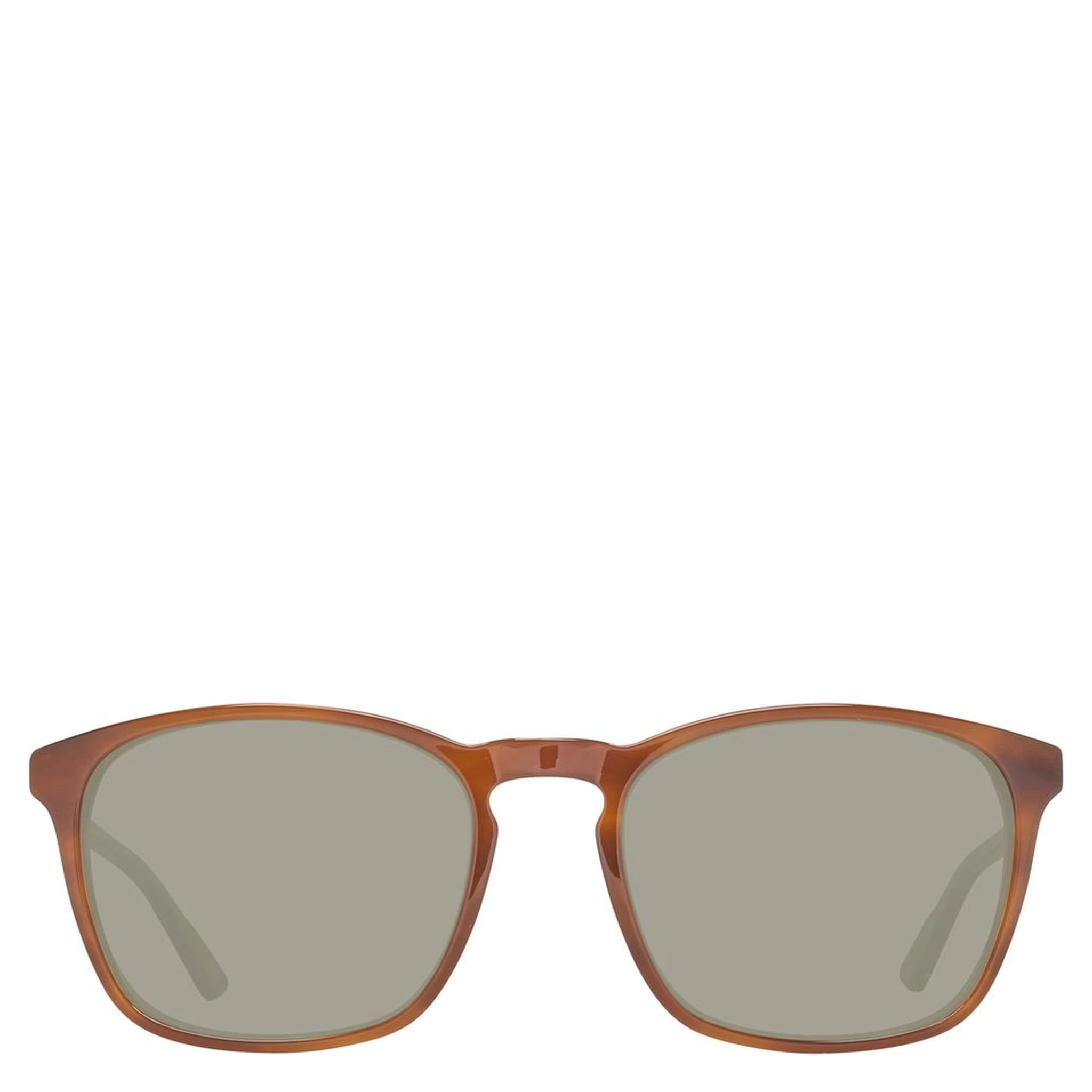 نظارات شمسية بلاستيكية بنية اللون