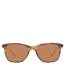 نظارات شمسية بلاستيكية بنية اللون