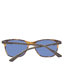 نظارات شمسية بلاستيكية بنية اللون