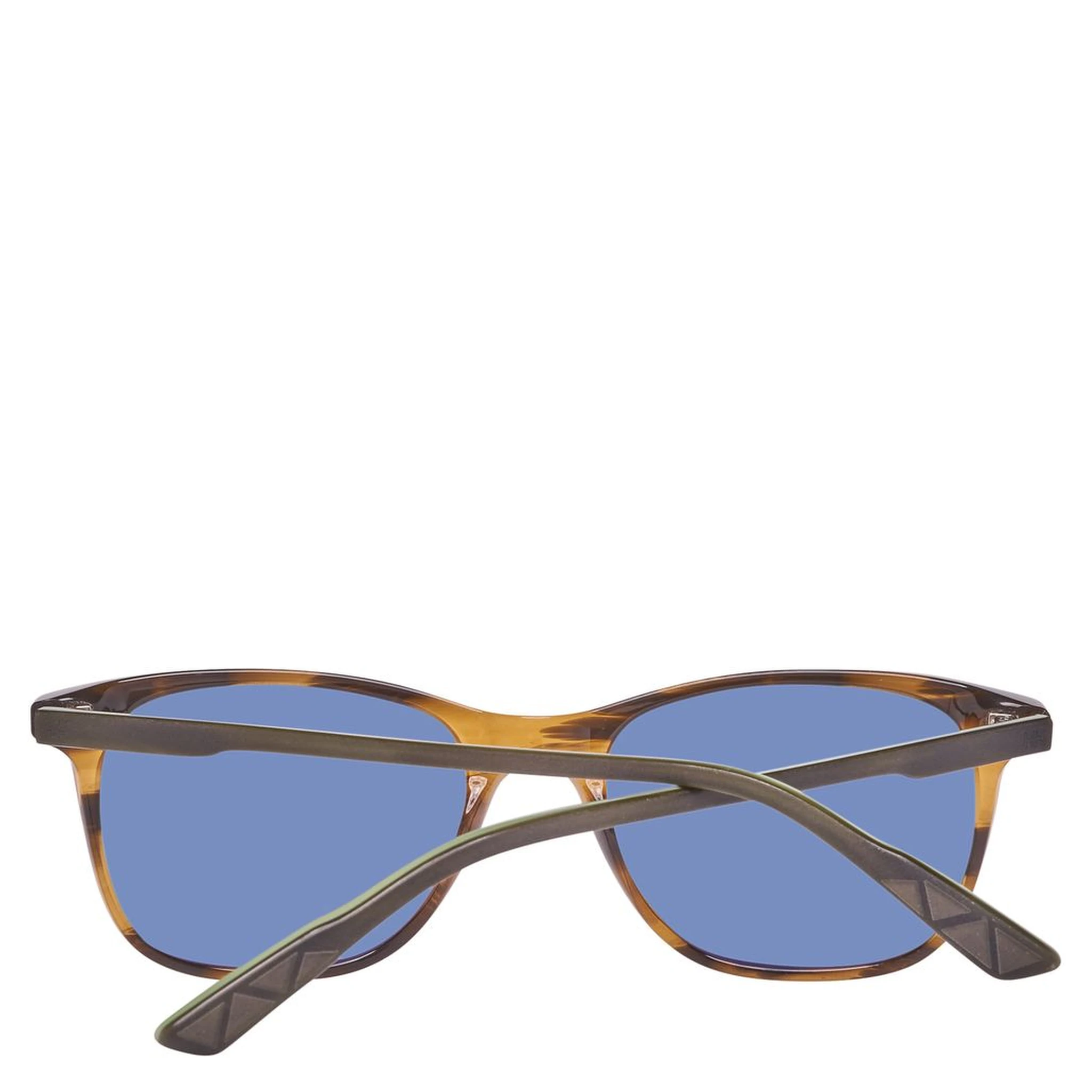 نظارات شمسية بلاستيكية بنية اللون