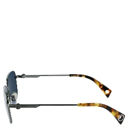 Gray Metal Sunglasses