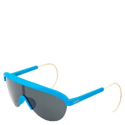 Blue Plastic Sunglasses