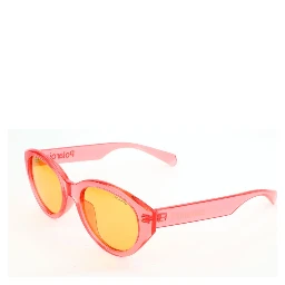 Pink Polycarbonate Sunglasses