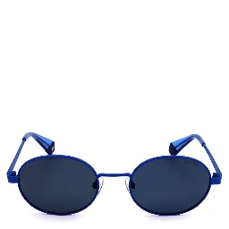 Blue Metal Sunglasses