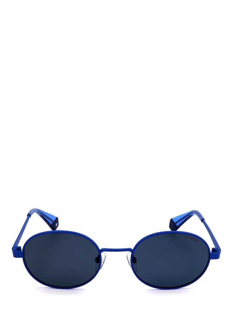 Blue Metal Sunglasses