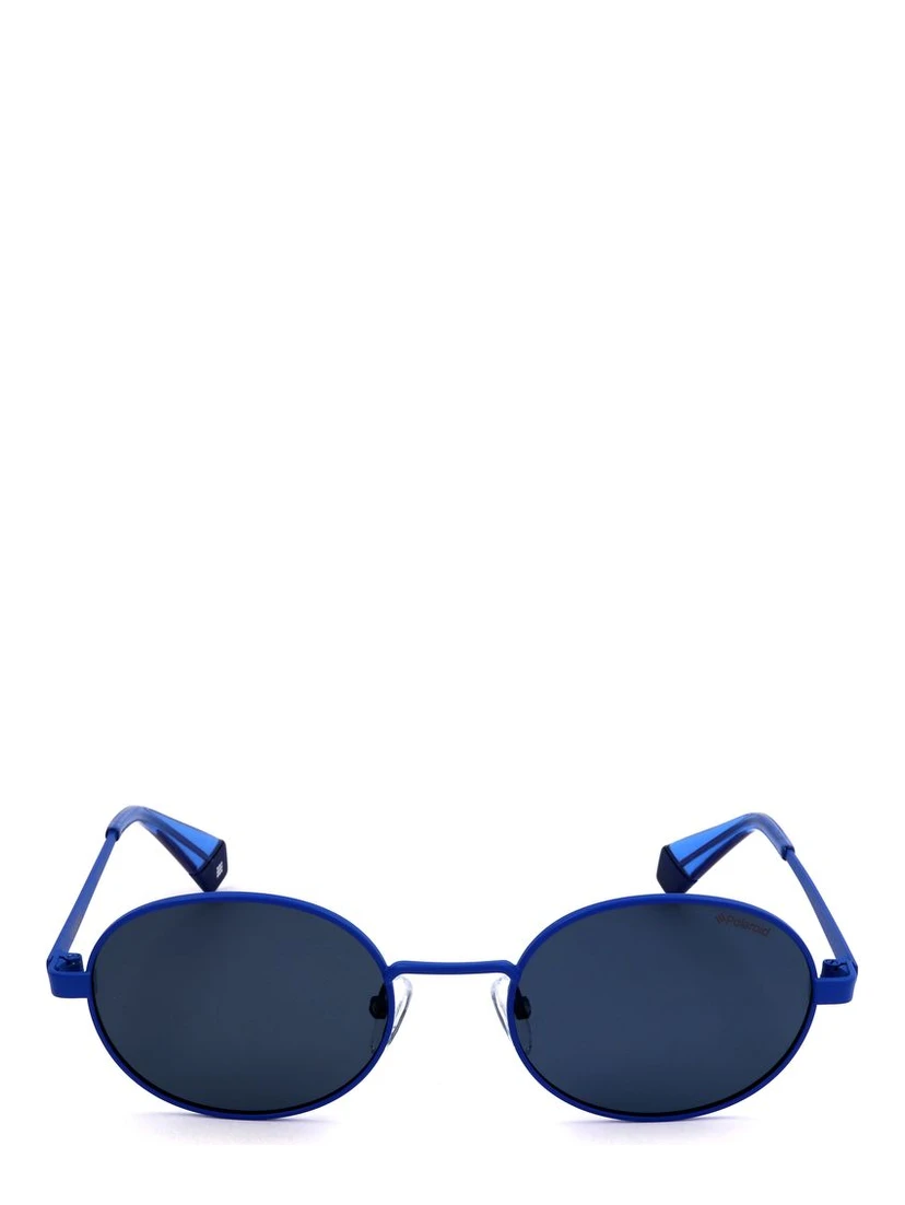 Blue Metal Sunglasses
