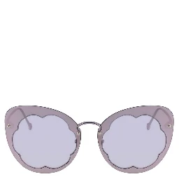 Purple Metal Sunglasses