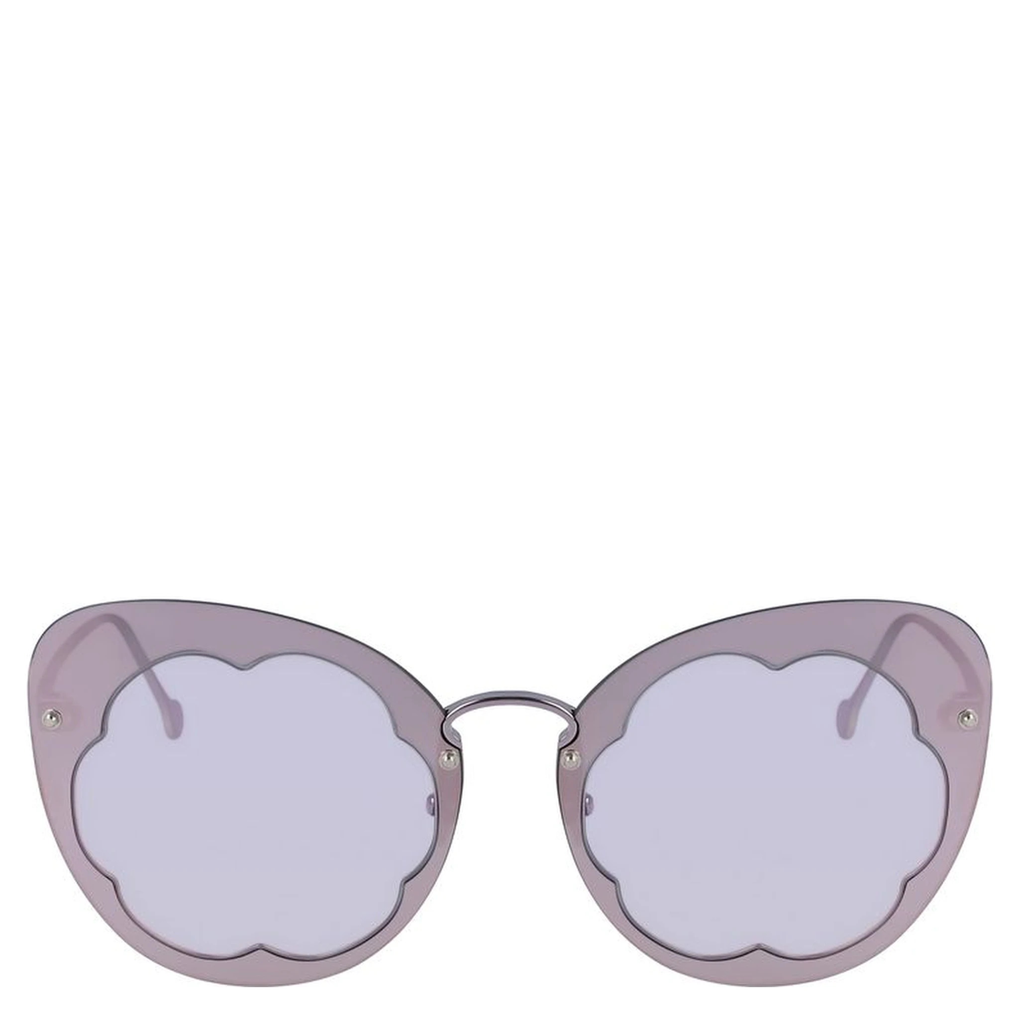 Purple Metal Sunglasses