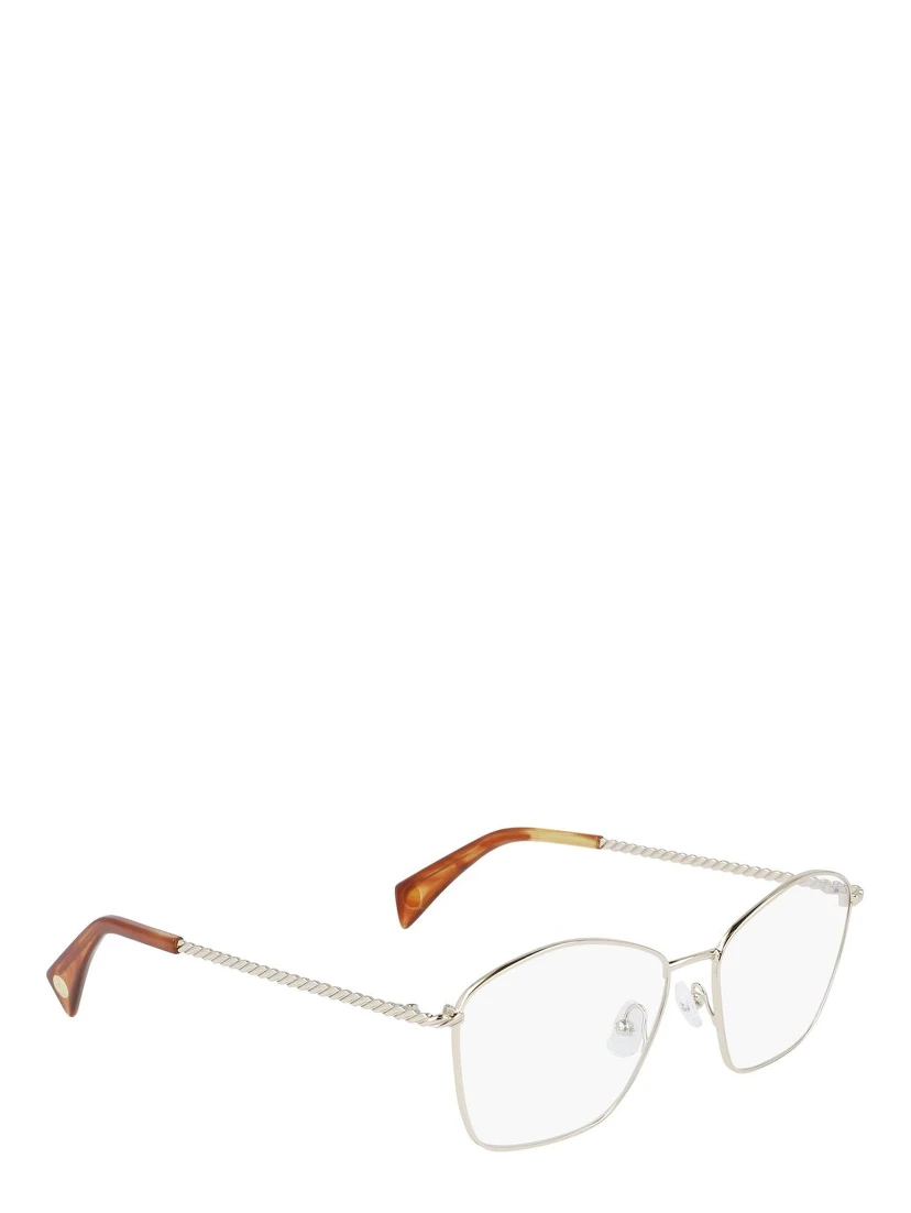 Yellow Metal Glasses (Frames)