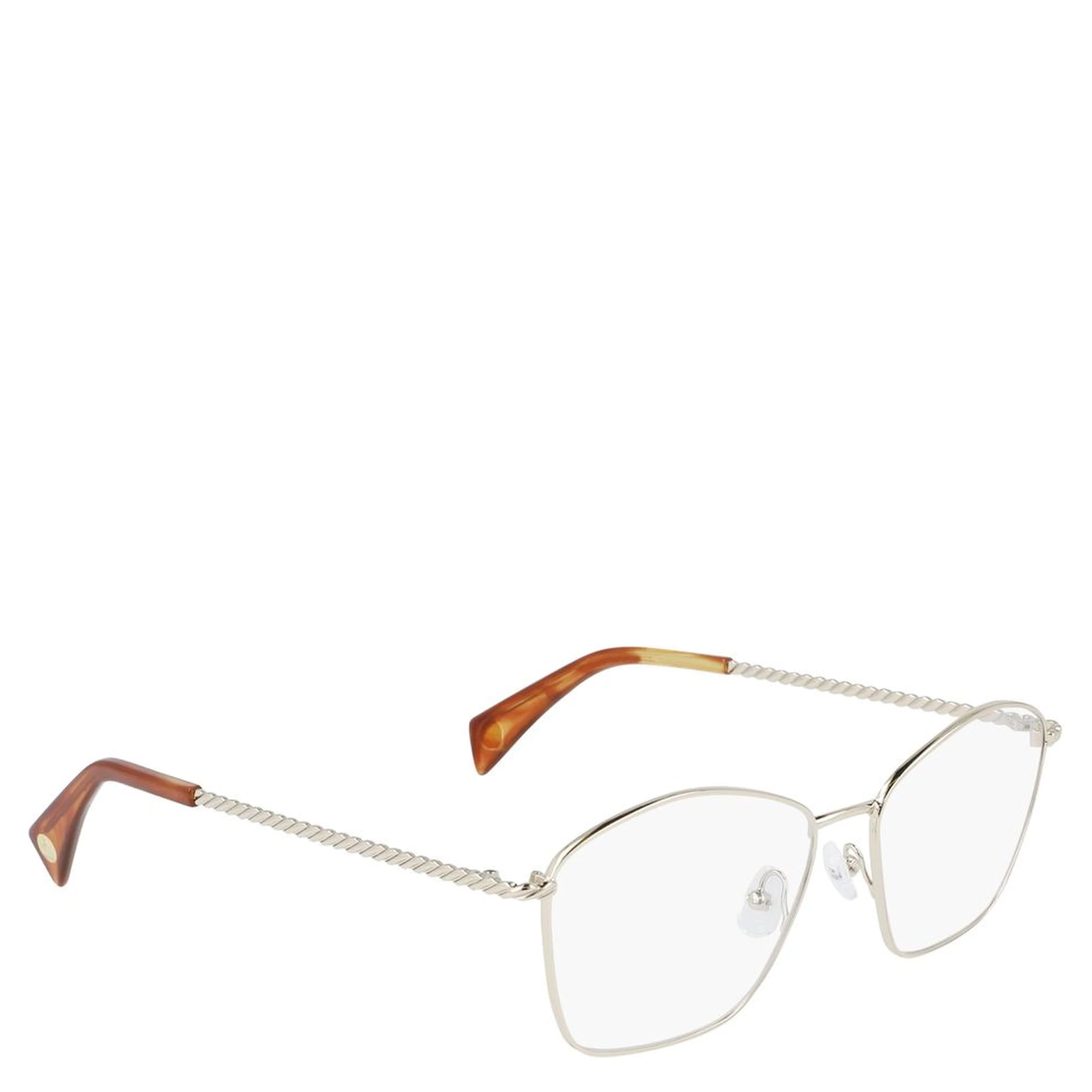 Yellow Metal Glasses (Frames)