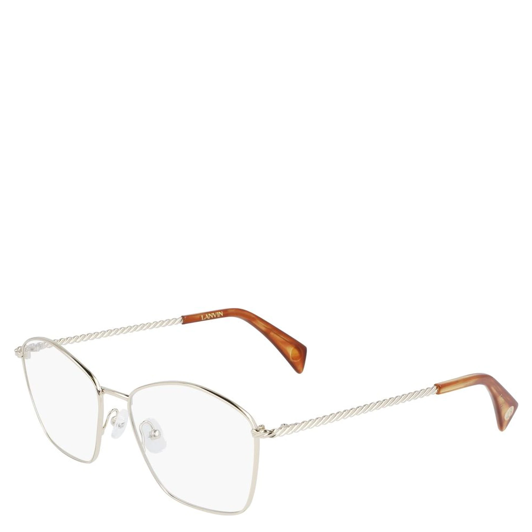 Yellow Metal Glasses (Frames)