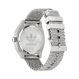Gray Stainless Steel Dress Watch