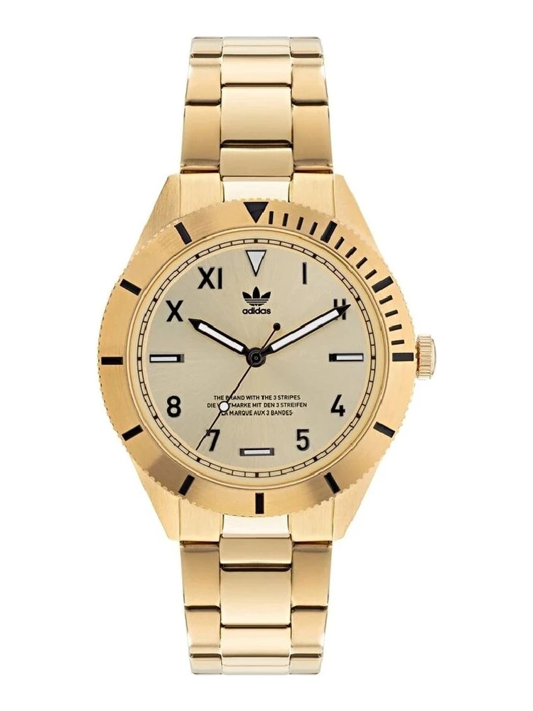 Gold Stainless Steel Bracelet Watch