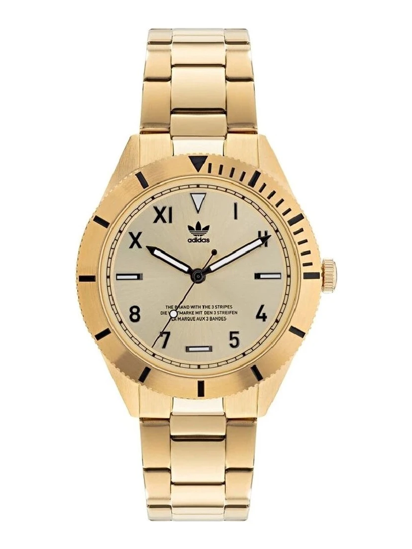 Gold Stainless Steel Bracelet Watch