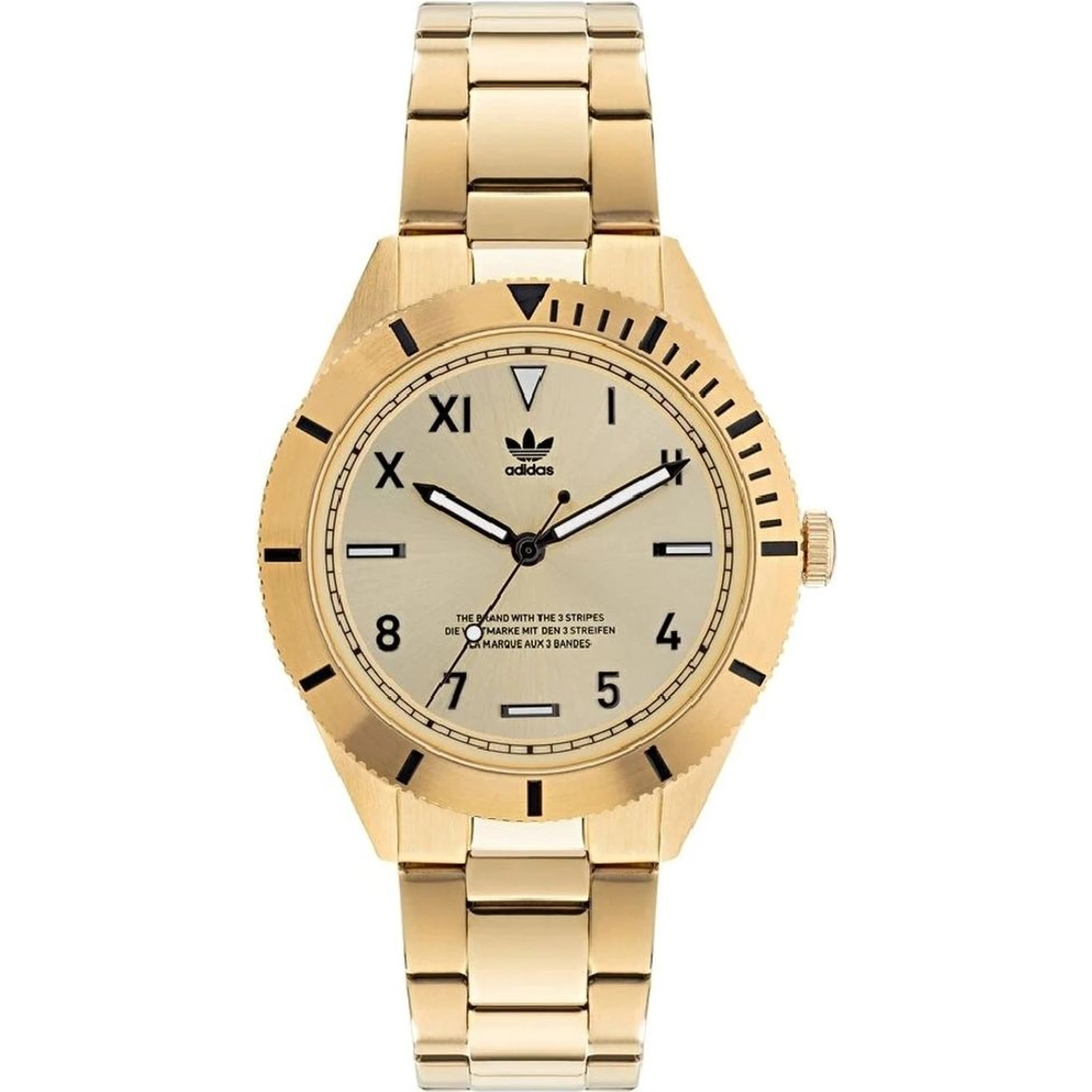 Gold Stainless Steel Bracelet Watch