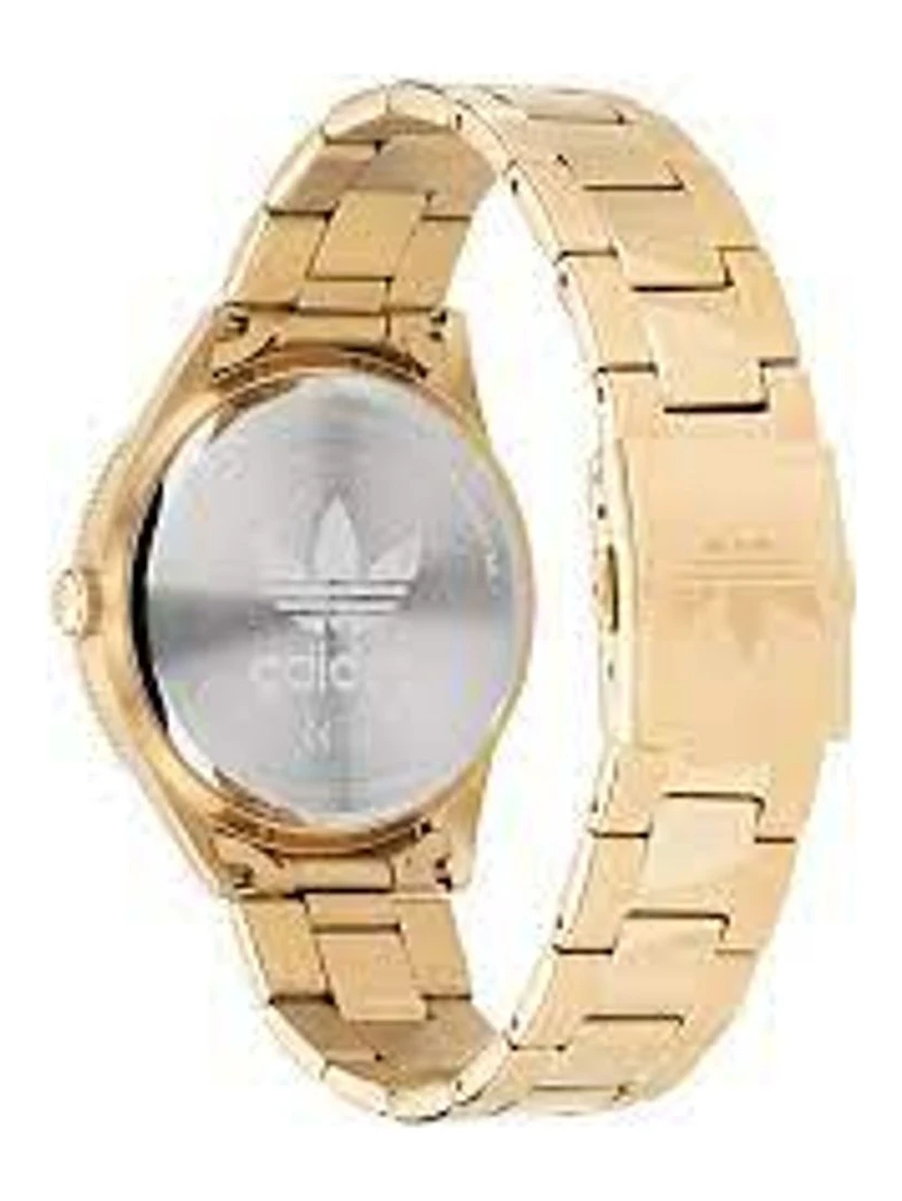 Gold Stainless Steel Bracelet Watch