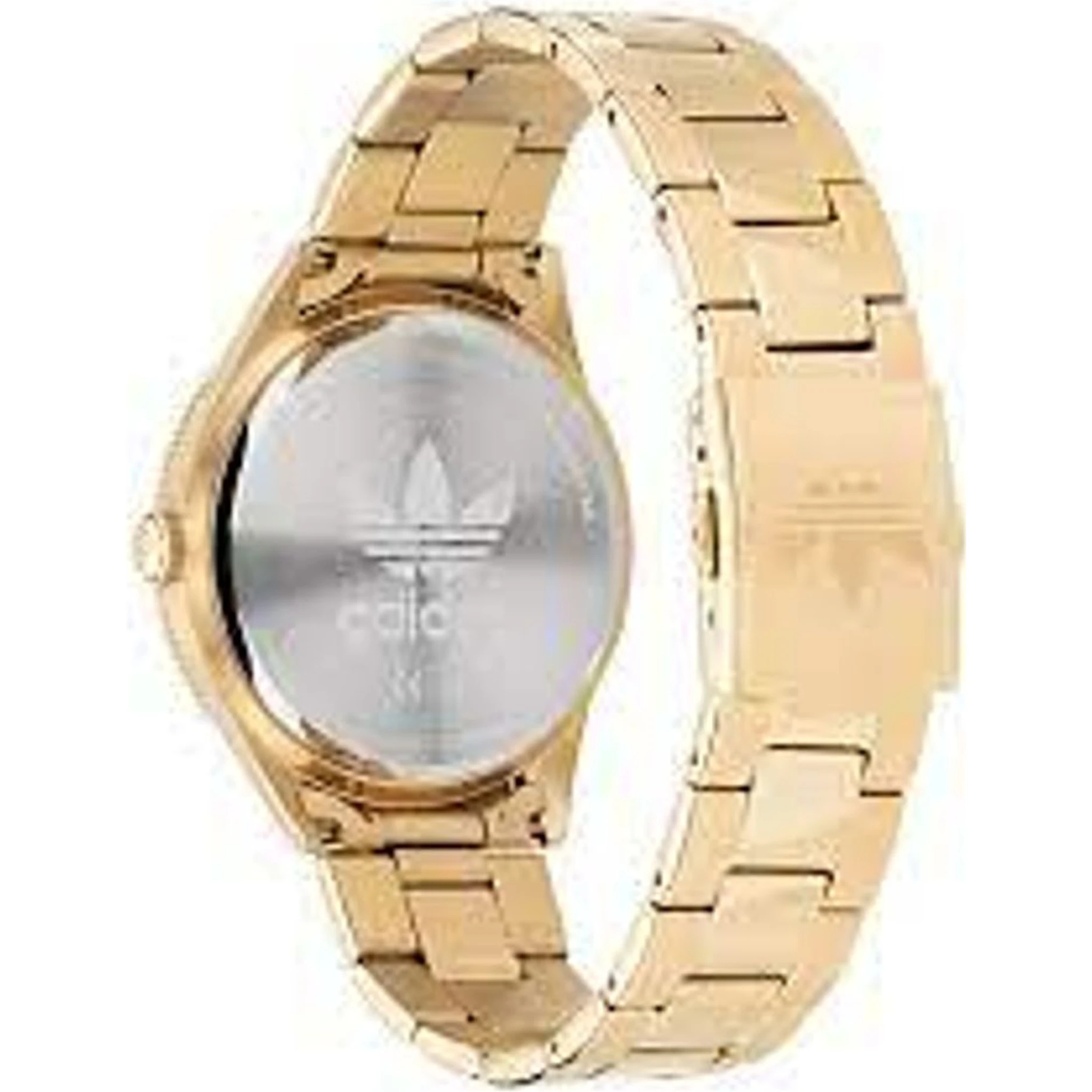 Gold Stainless Steel Bracelet Watch