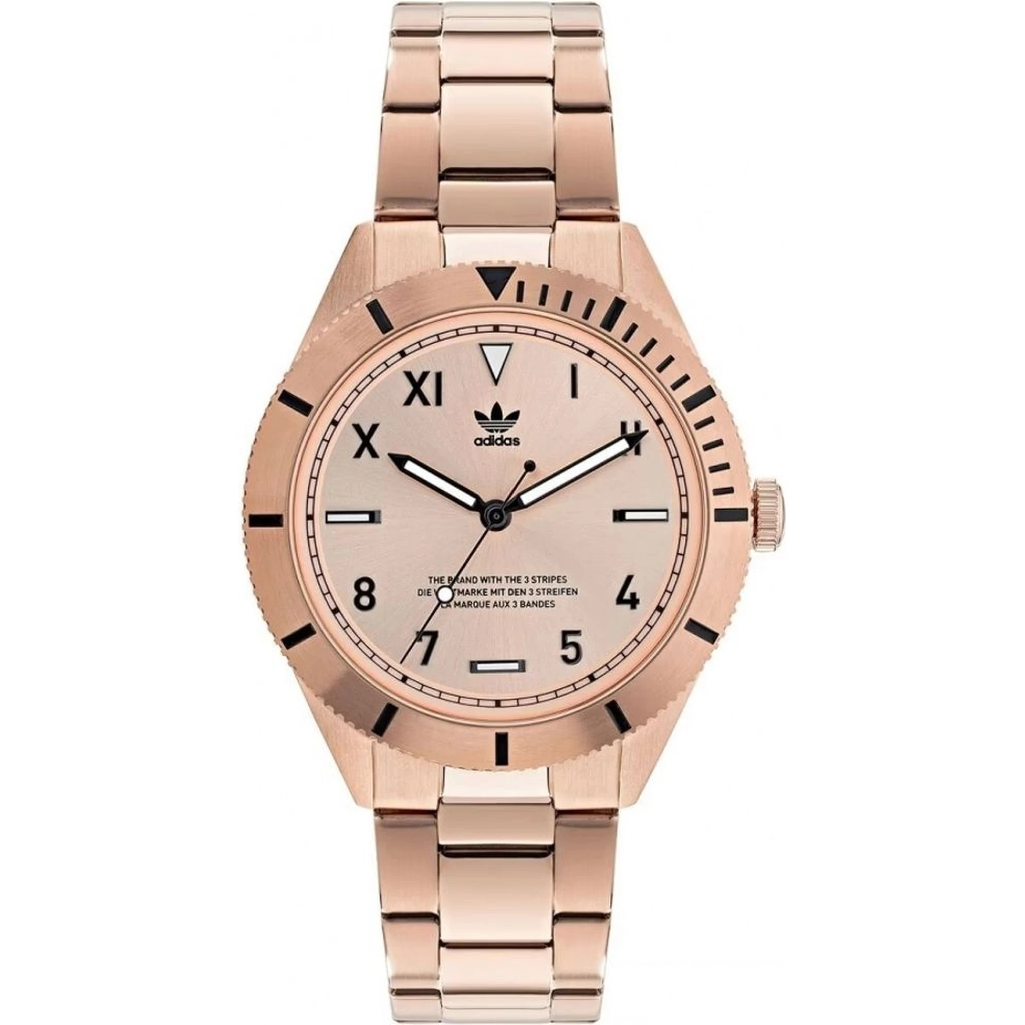 Multicolor Stainless Steel Dress Watch