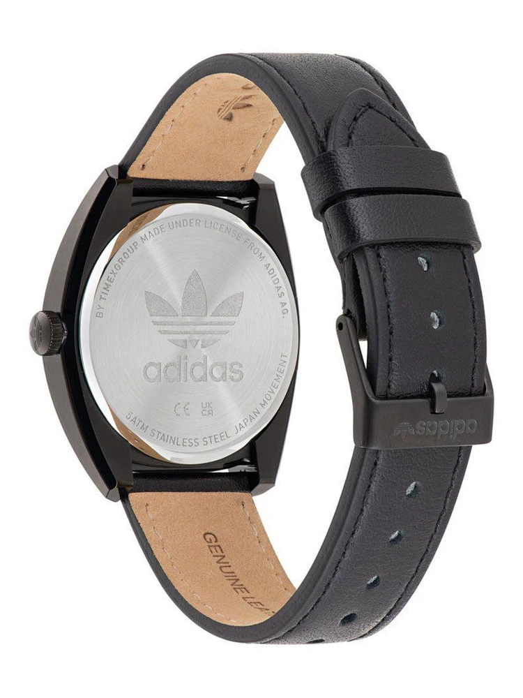 ساعة يد رسمية من الجلد الأسود alternative