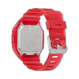 Red Resin Digital Watch