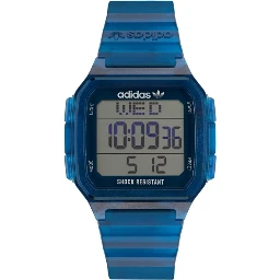 Blue Resin Digital Watch