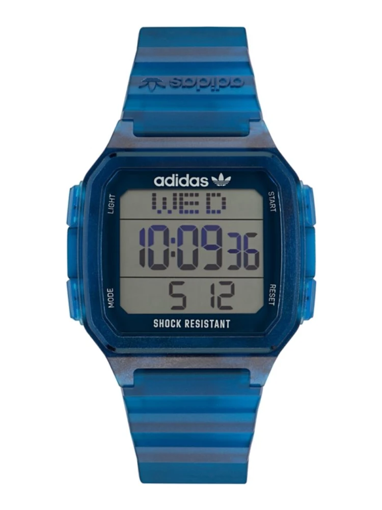 Blue Resin Digital Watch