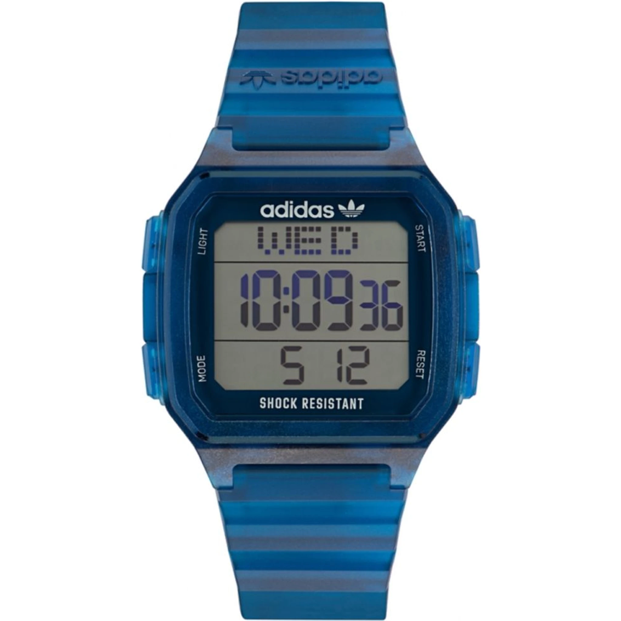 Blue Resin Digital Watch