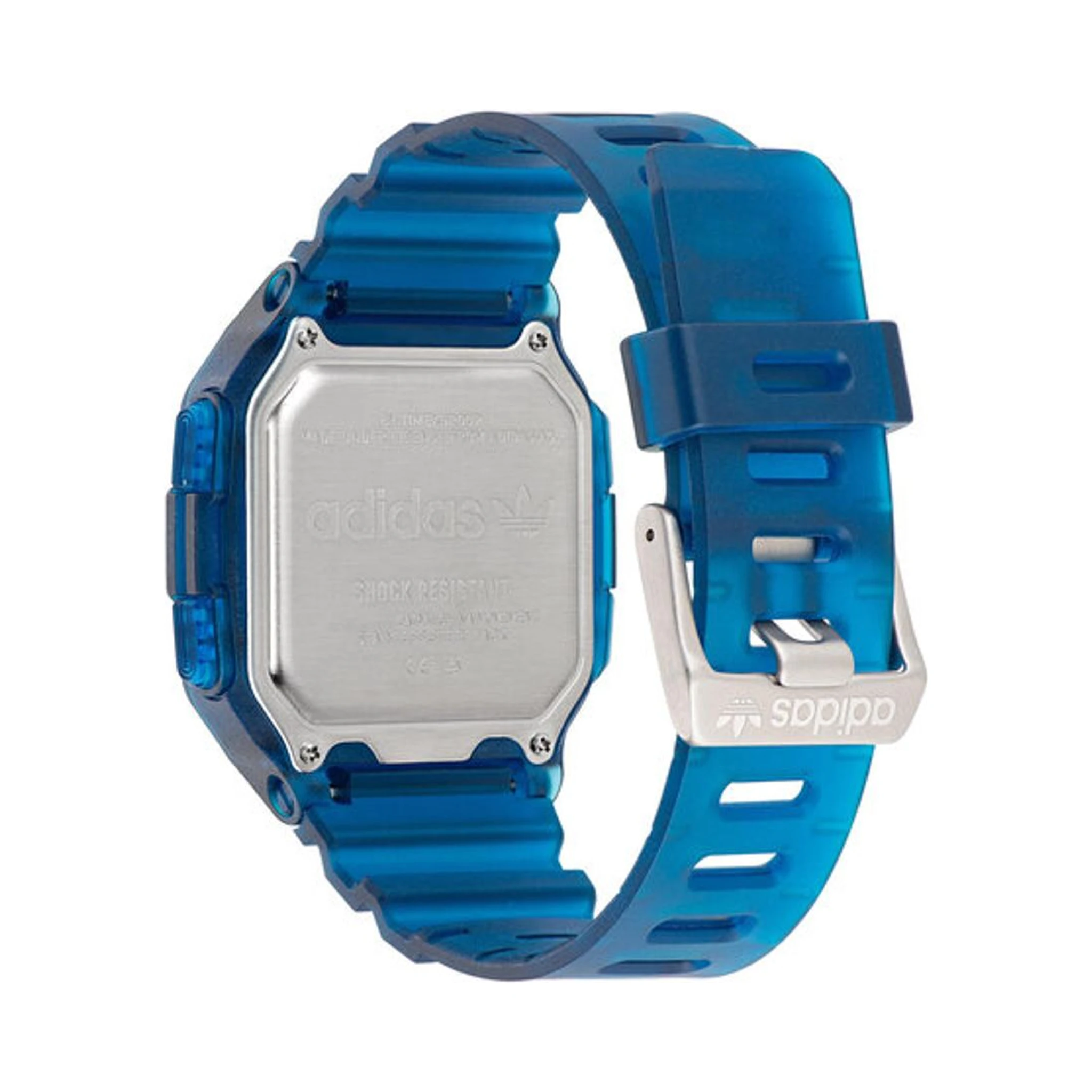 Blue Resin Digital Watch