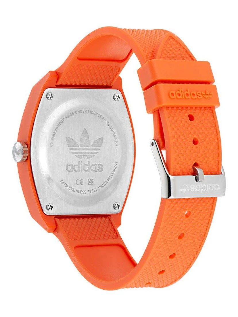 Orange Synthetic Sport Watch