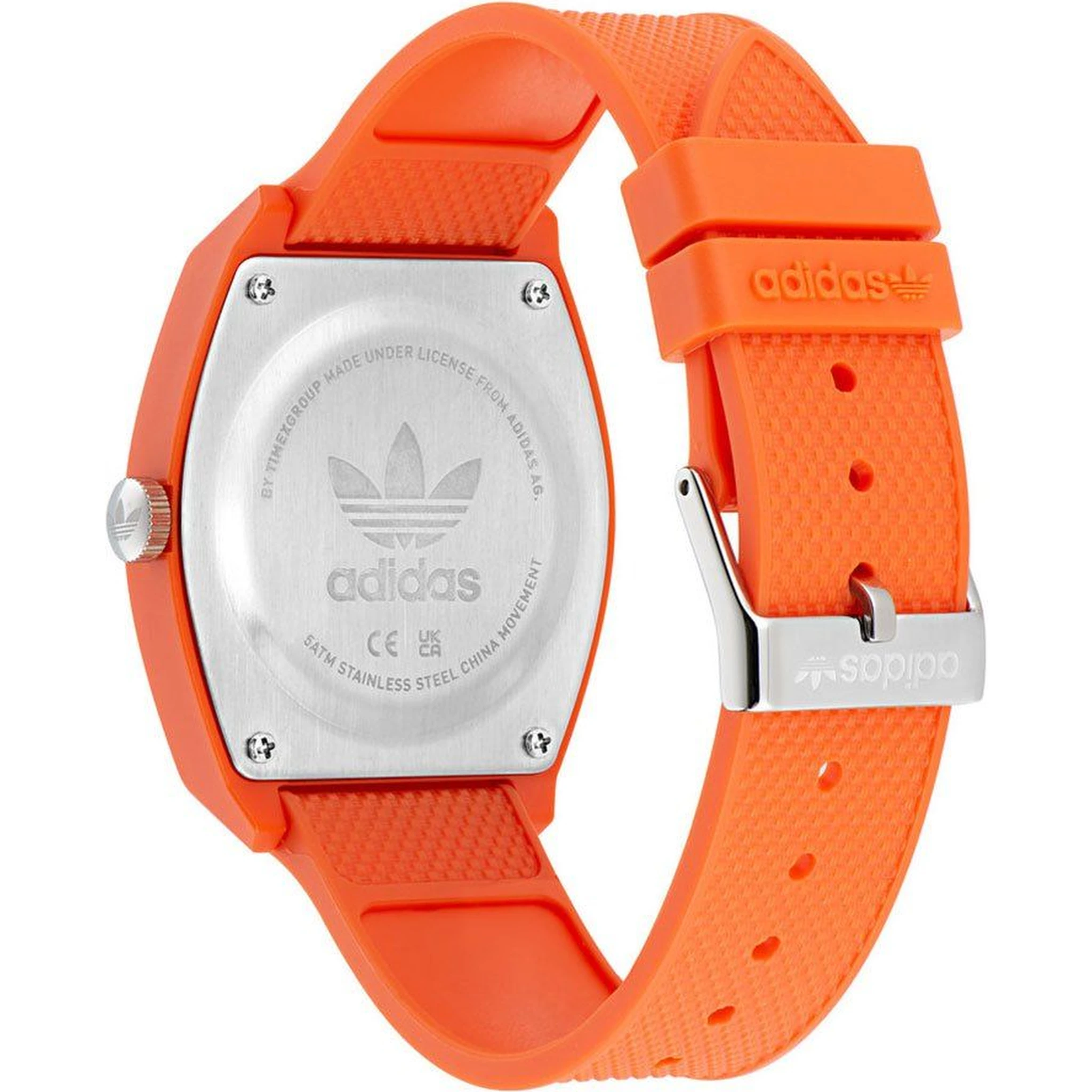 Orange Synthetic Sport Watch