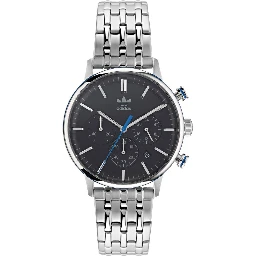 Gray Stainless Steel Dress Watch