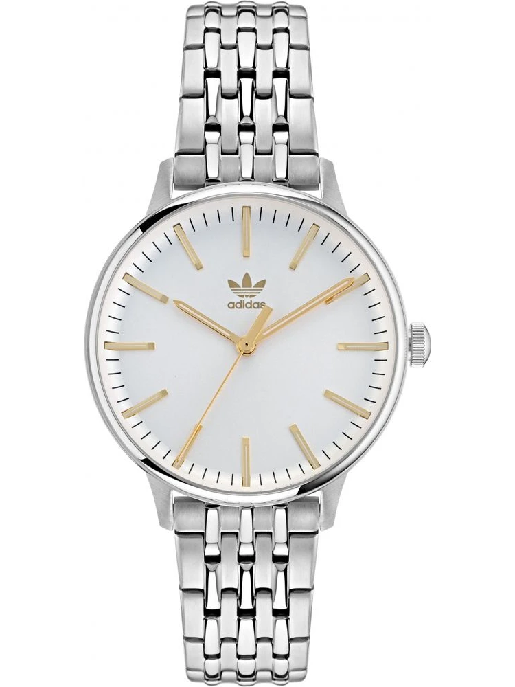 ساعة يد رسمية من الفولاذ المقاوم للصدأ الرمادي