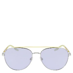 Silver Metal Sunglasses