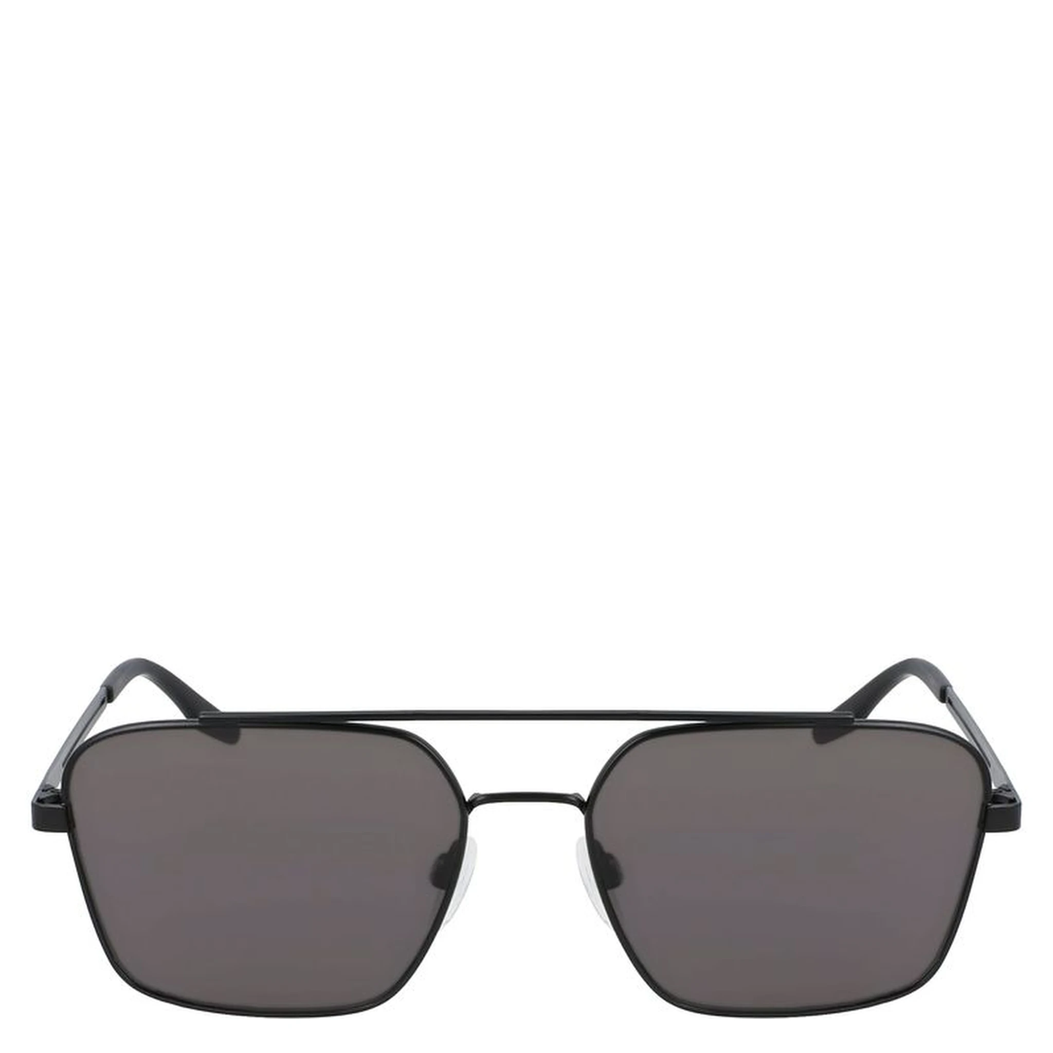 نظارات شمسية معدنية سوداء