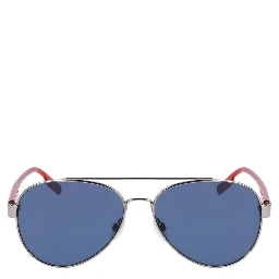Gray Metal Sunglasses