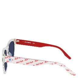 White Acetate Sunglasses