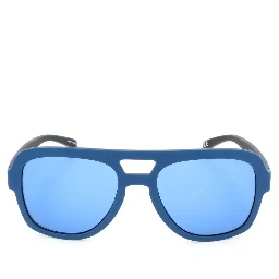 Blue Plastic Sunglasses