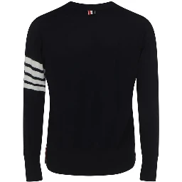 Blue Fleece Wool Cardigan