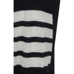 Blue Fleece Wool Cardigan