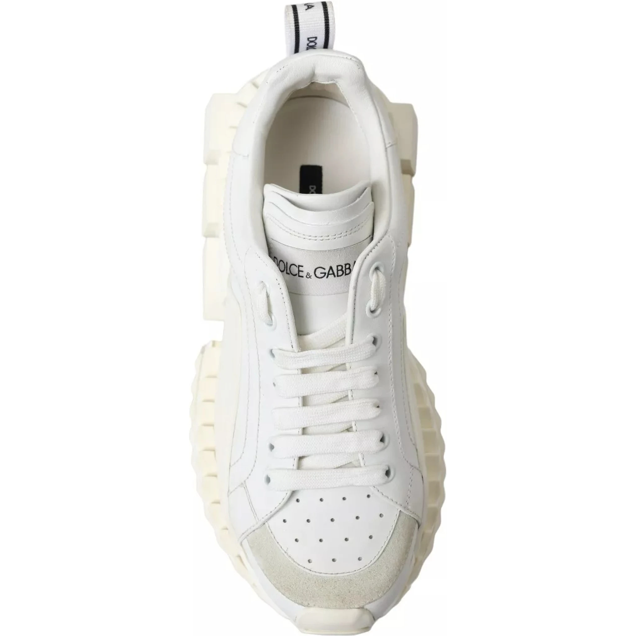 White Leather Super Queen Women Sneakers