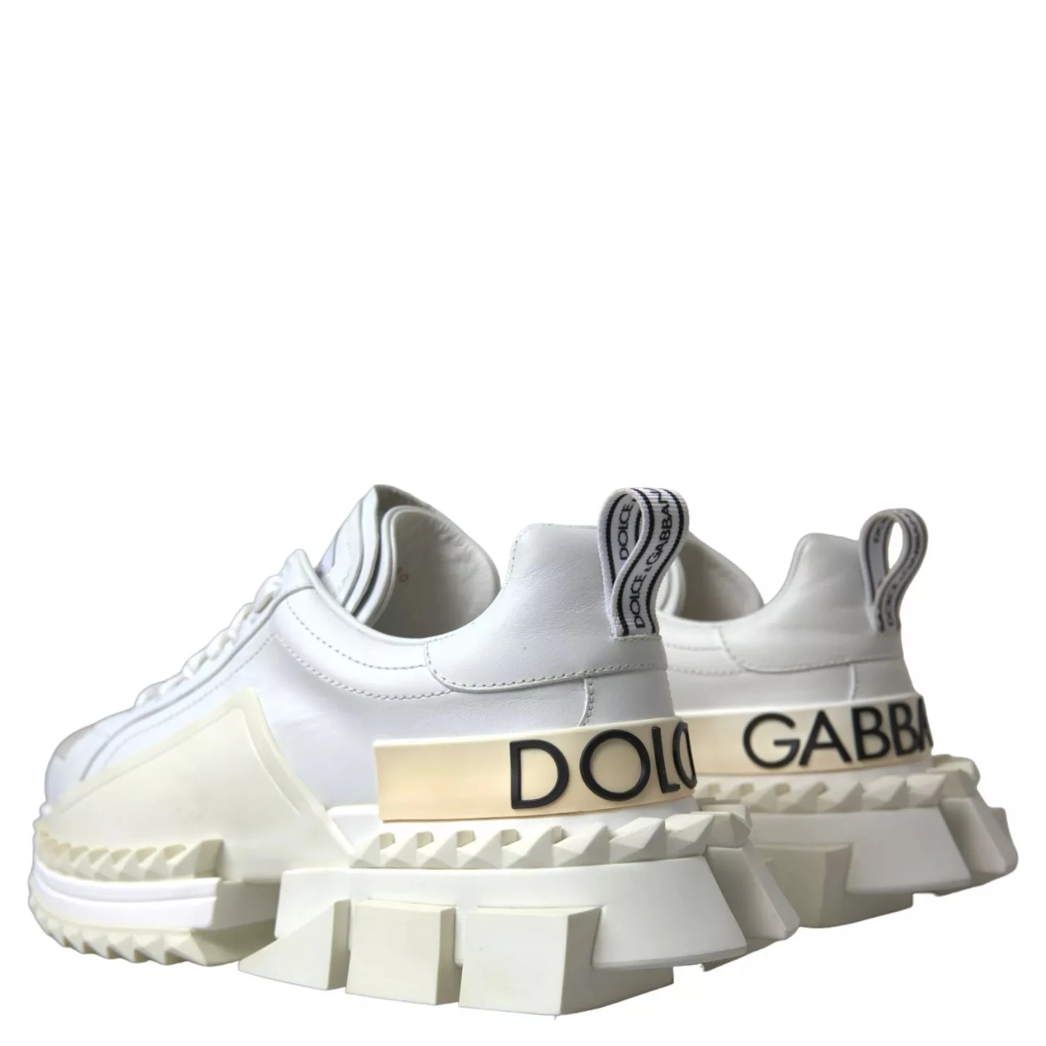 White Leather Super Queen Women Sneakers