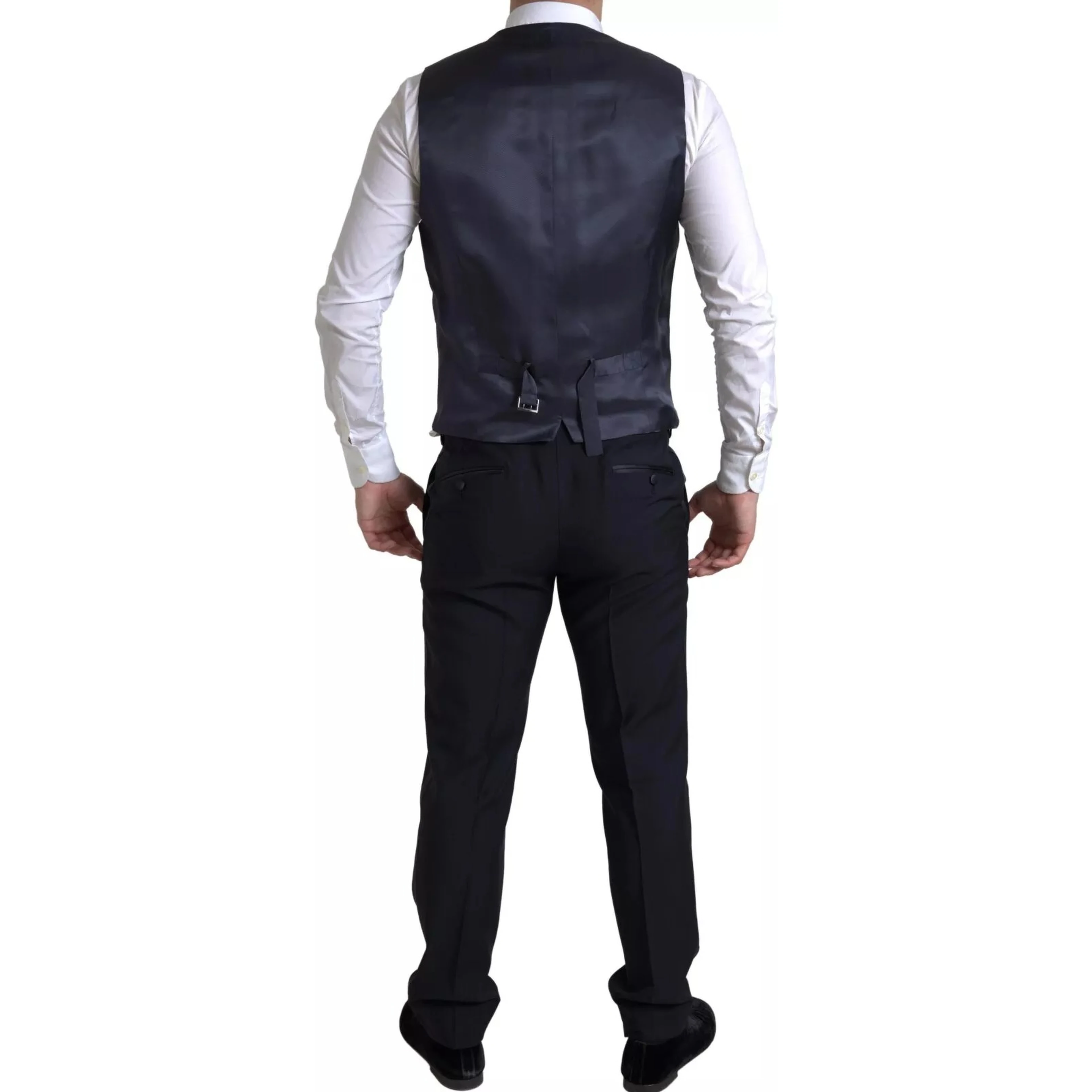 Black 3 Piece Single Breasted MARTINI Suit