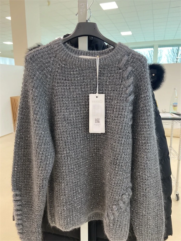 Genny Sweaters White alternative