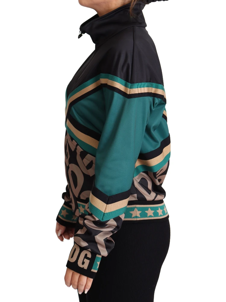 Multicolor DG Logo Mania Track Bomber Jacket alternative