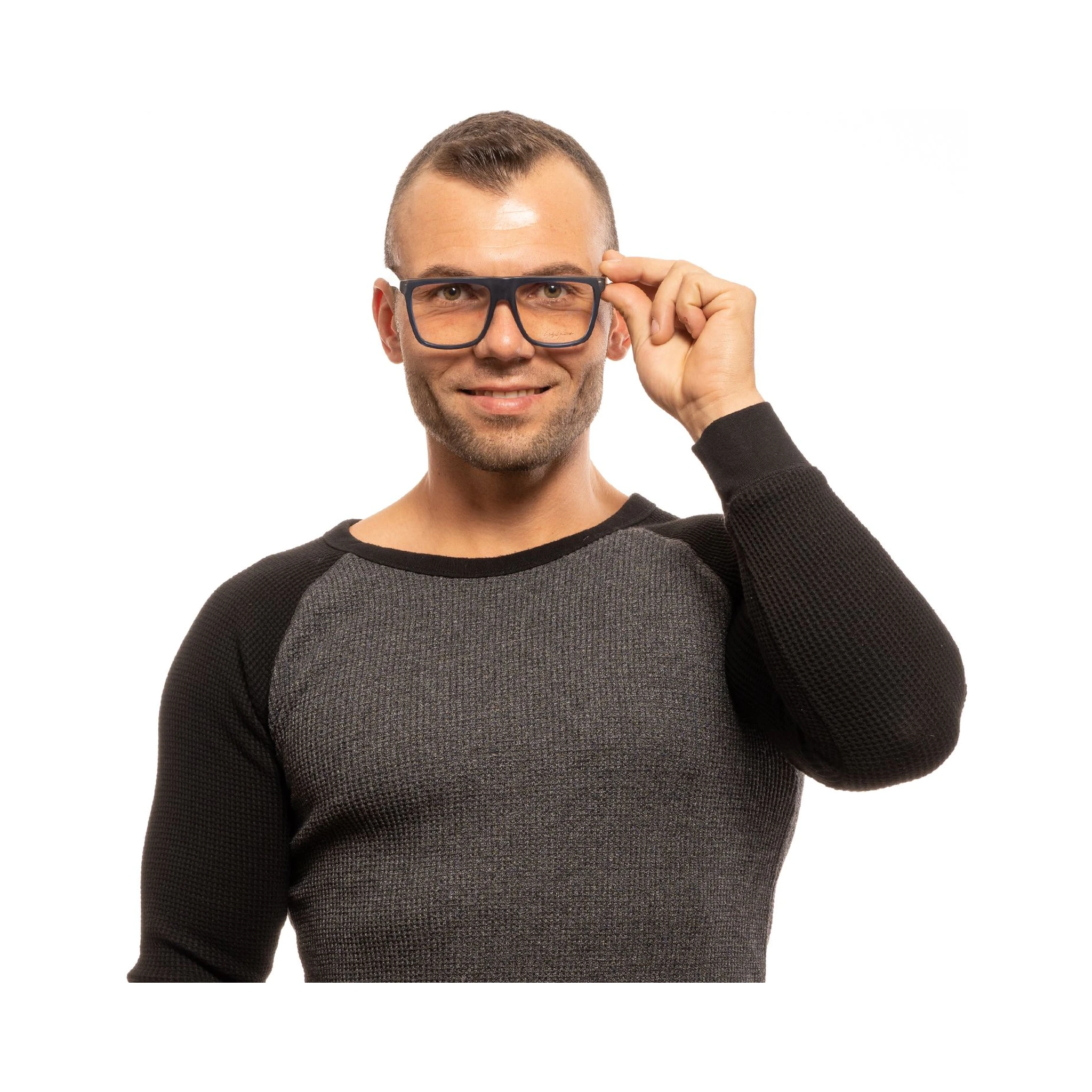 Blue Plastic Glasses (Frames)